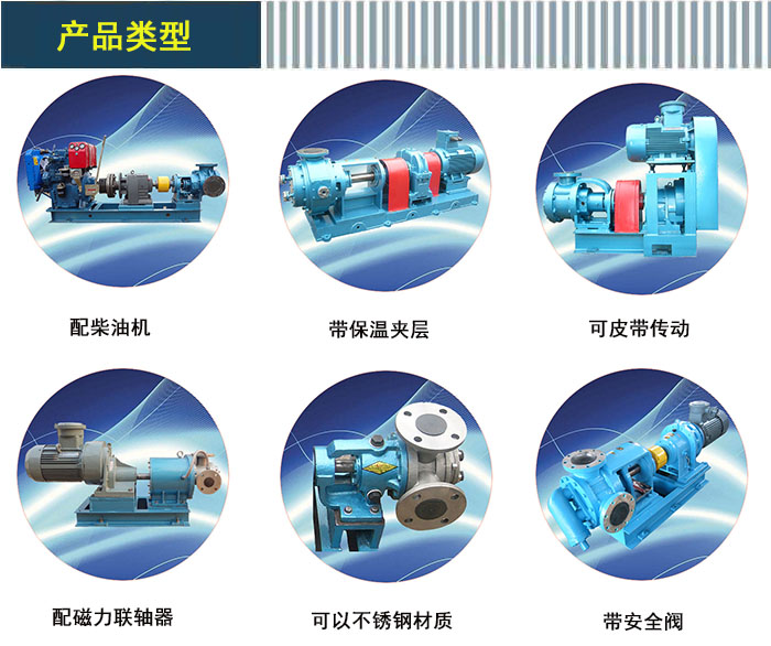NYP高(gāo)粘度泵産品(pin)類型