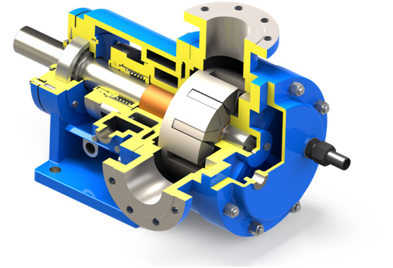 高粘(zhan)度泵結構(gòu)圖